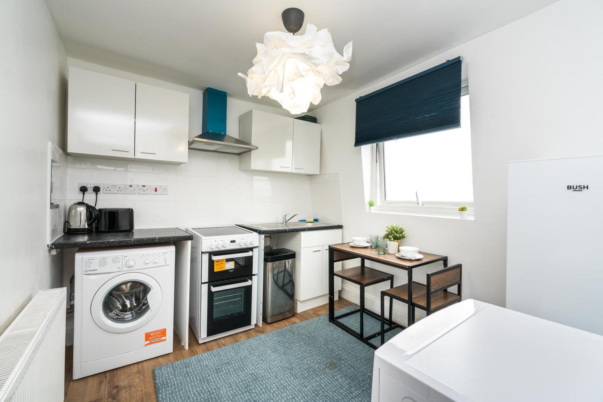 Appartement Me3 Cute Central Flat-2bdr-next To Queens Marry Hospital